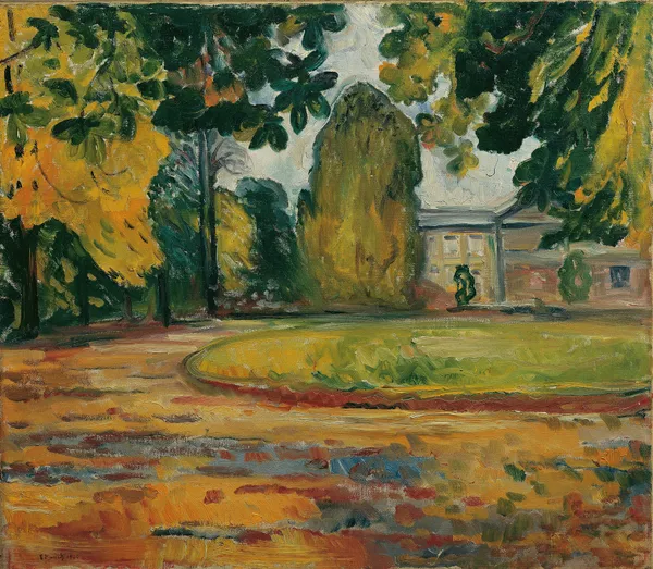 Park in Kösen av Edvard Munch