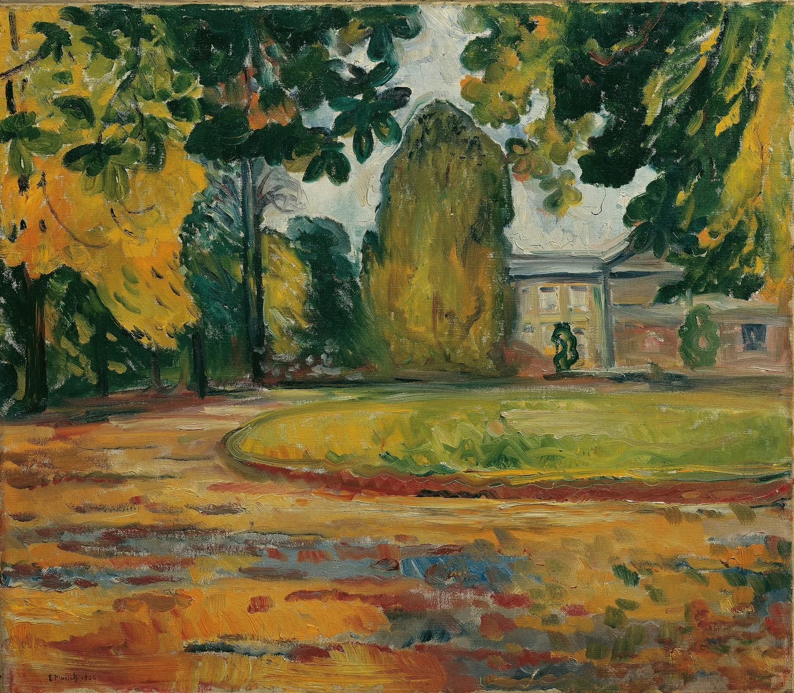 Park in Kösen av Edvard Munch