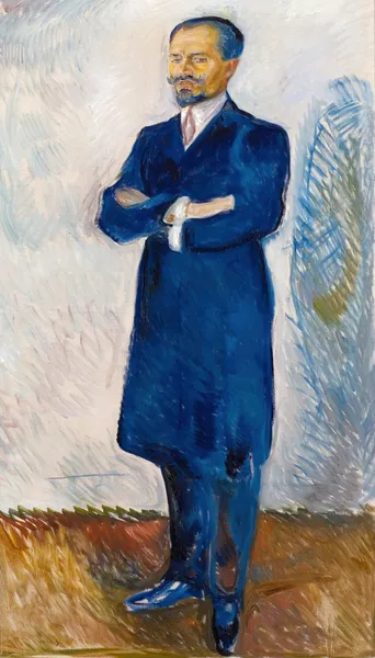 Portrait of Ernest Thiel, 1907 – nr 2 av Edvard Munch