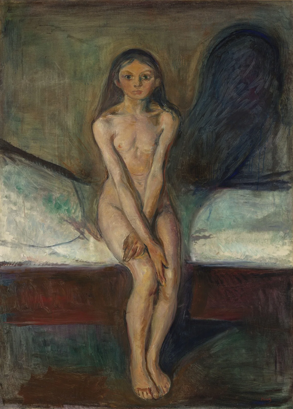 Puberty av Edvard Munch