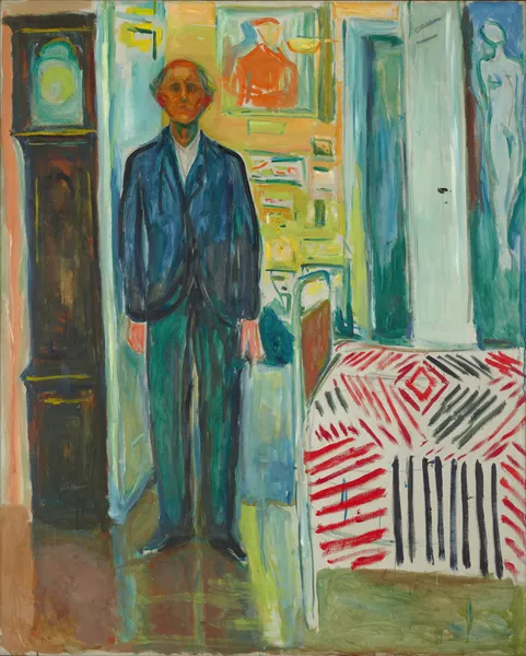 Self-Portrait, 1940 av Edvard Munch
