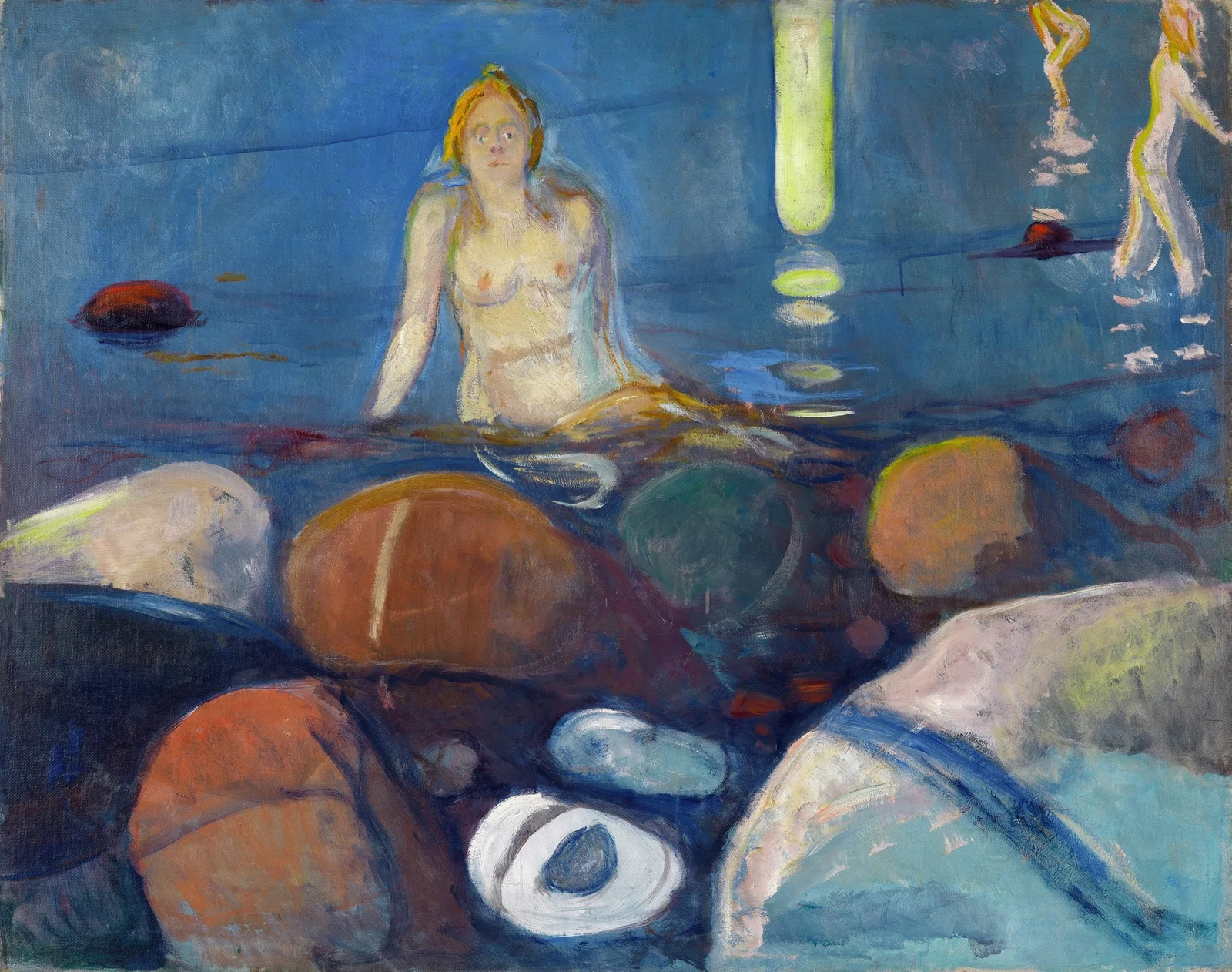 Summer Night. Mermaid av Edvard Munch