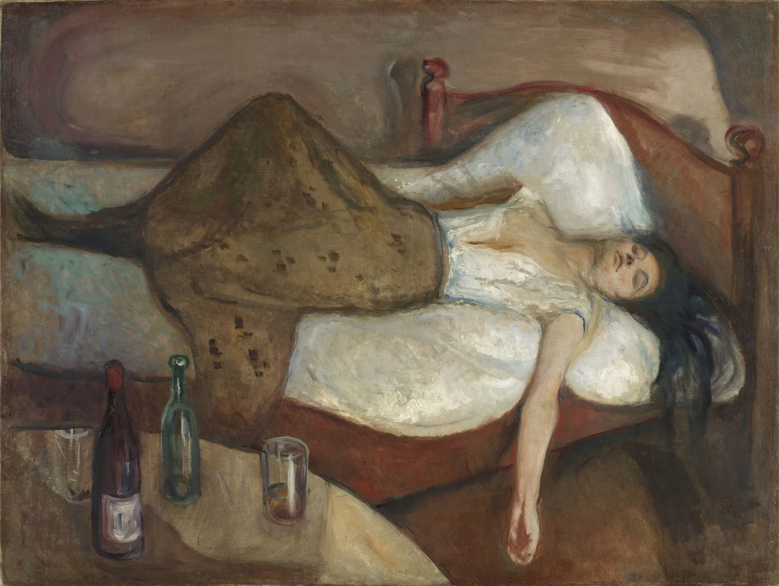 The Day After av Edvard Munch