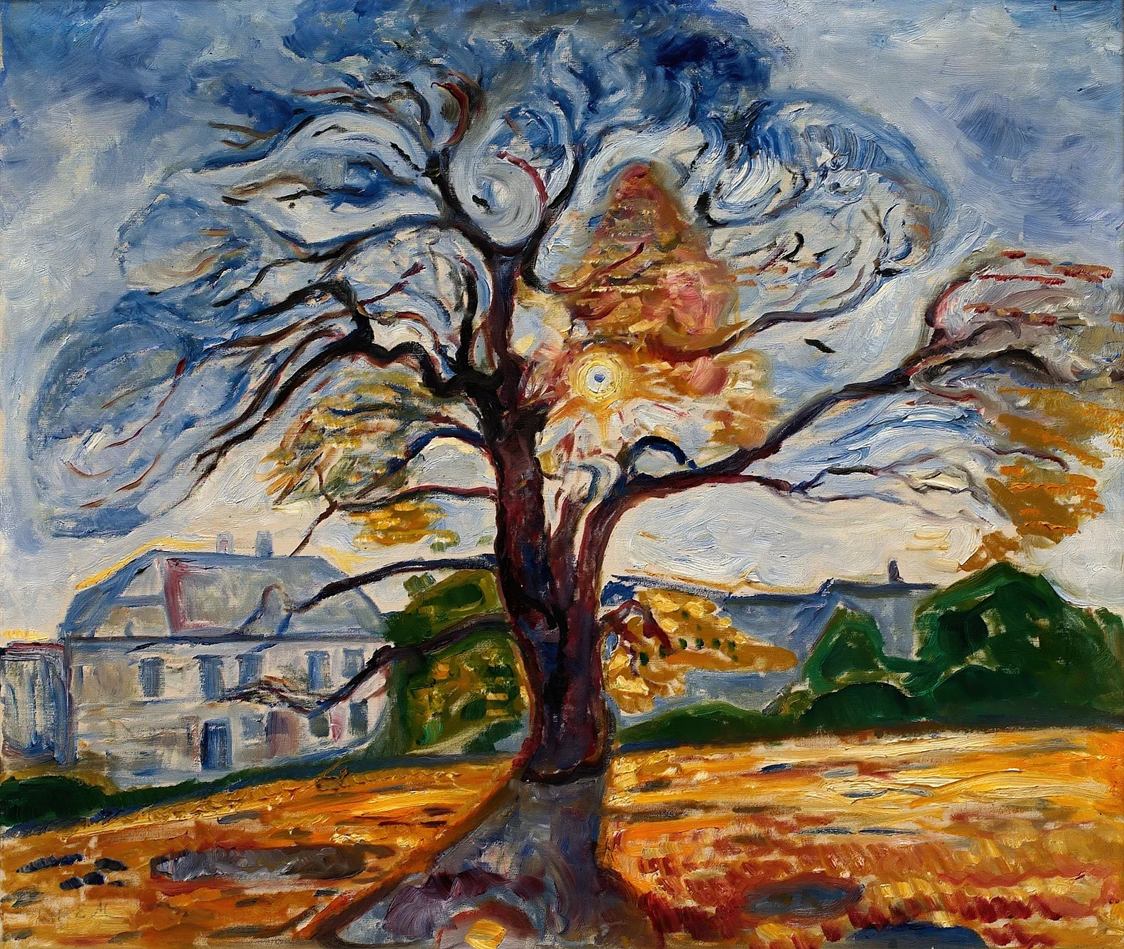 The Oak av Edvard Munch