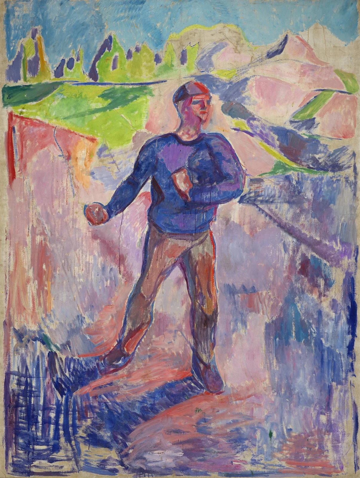 The Sower av Edvard Munch