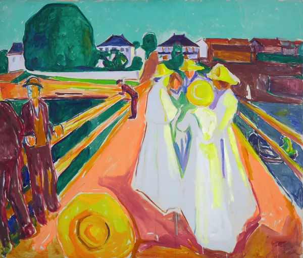 The Women on the Bridge av Edvard Munch