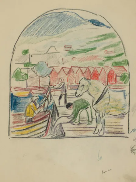 Untitled 14 av Edvard Munch