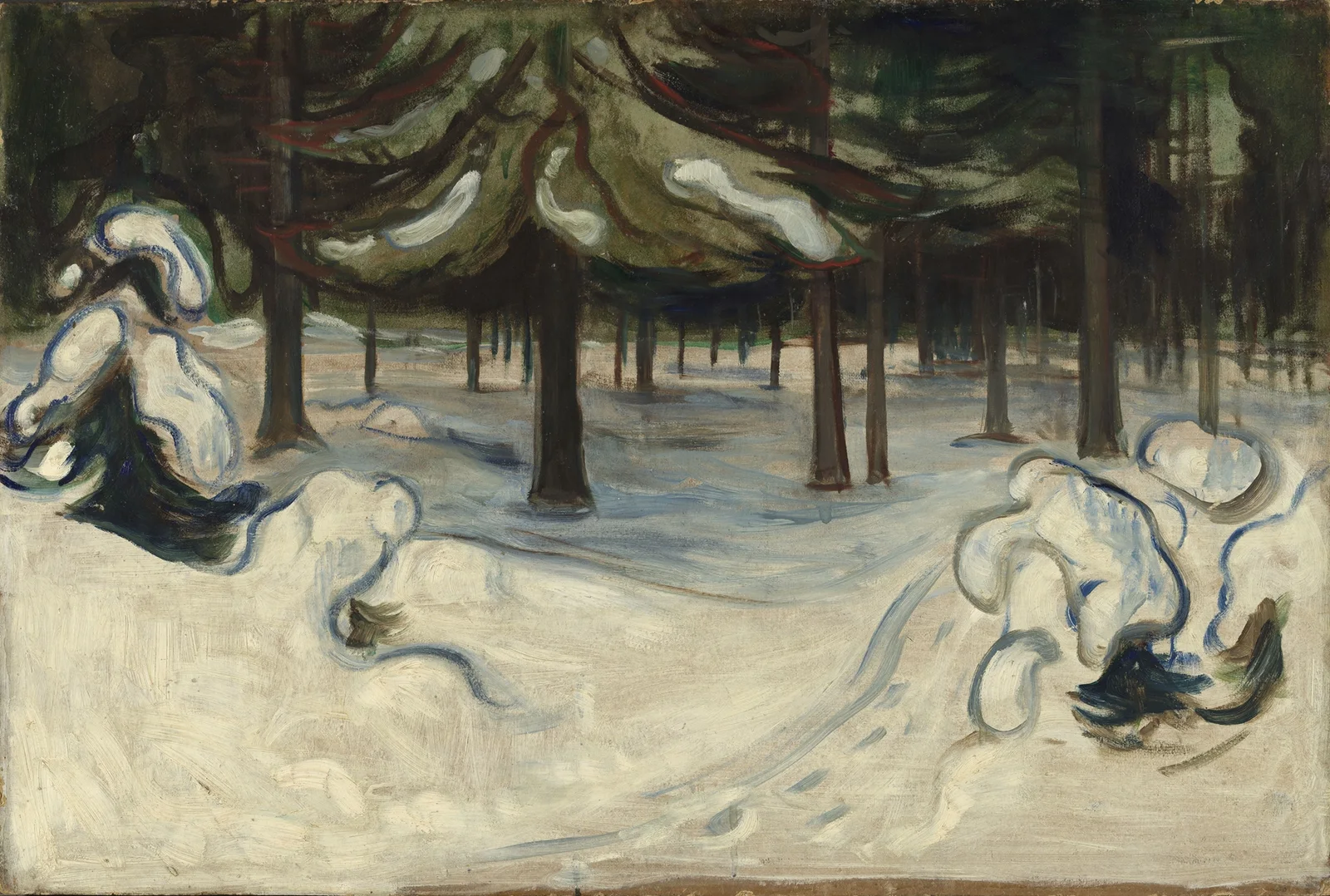 Winter av Edvard Munch