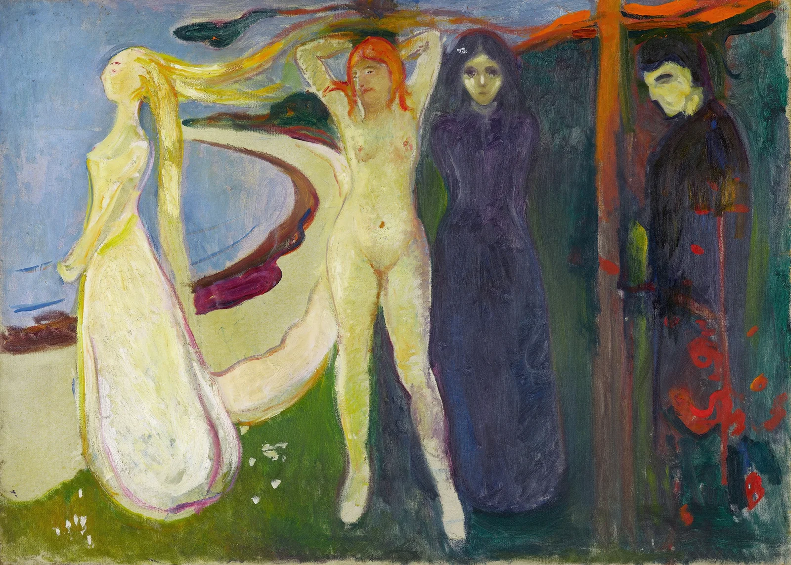 Woman. Sphinx av Edvard Munch