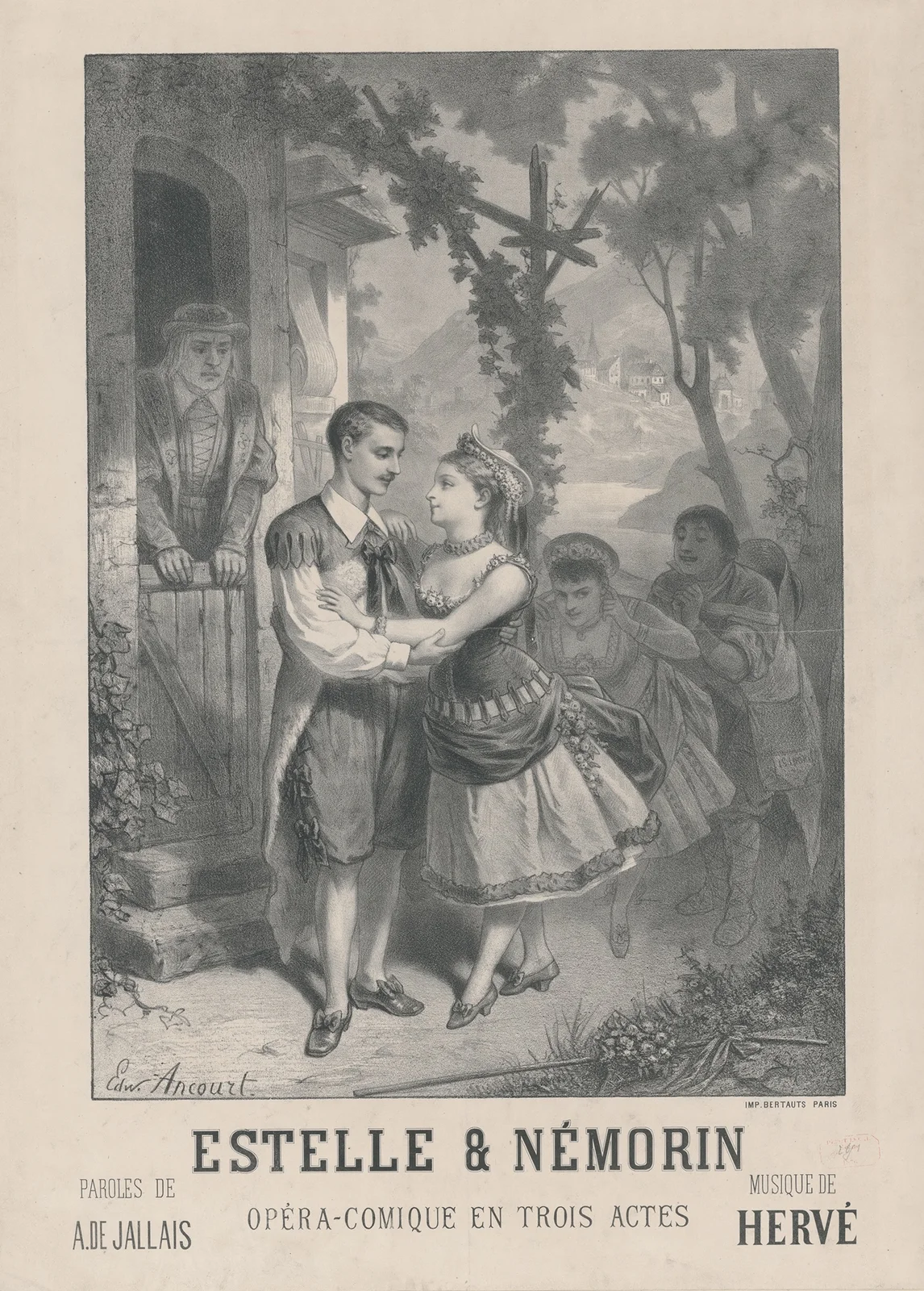 Estelle & Némorin av Edward Ancourt