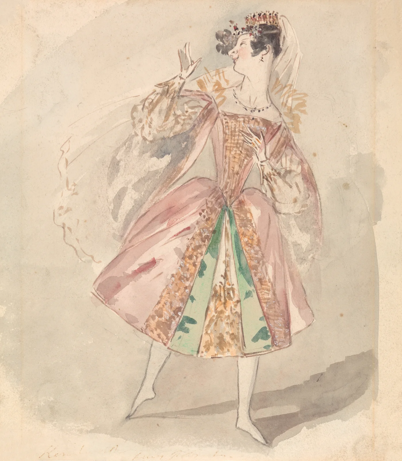 A Dancer av Alfred Edward Chalon