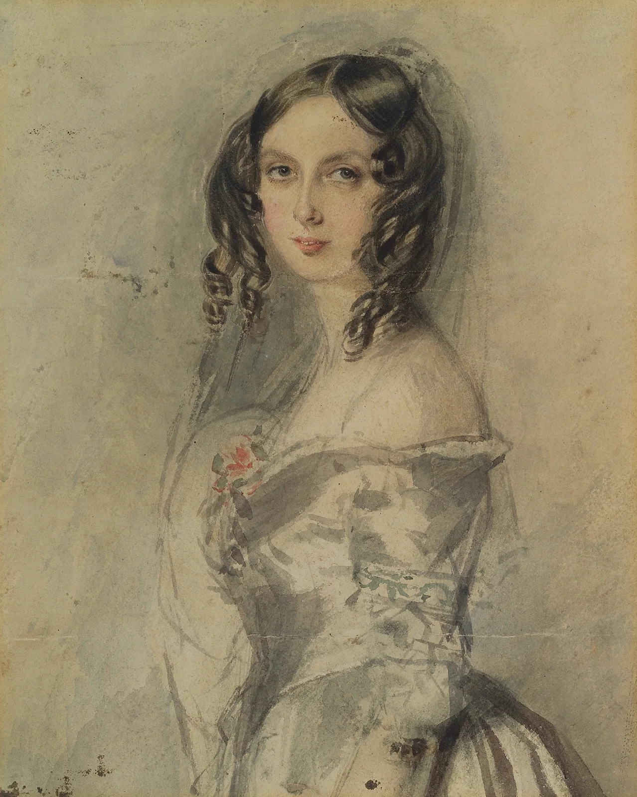 Ada Byron av Alfred Edward Chalon