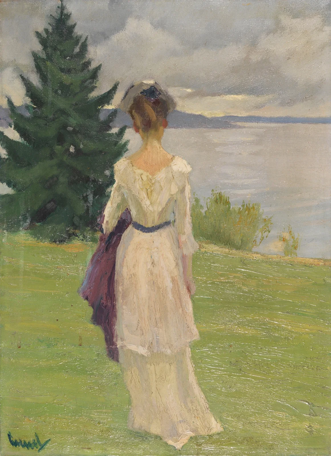 After the rain, early av Edward Cucuel