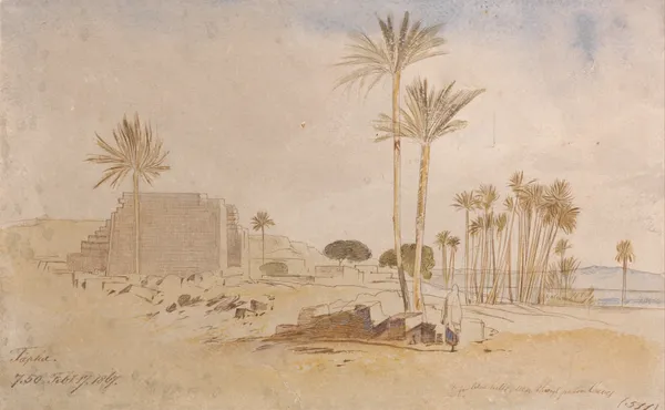Tapha, 7-50 a.m., February 17, 1867 av Edward Lear