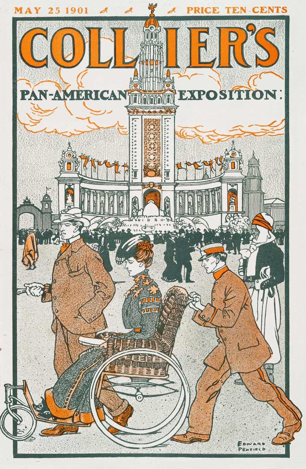 Collier’s, Pan-American Exposition av Edward Penfield