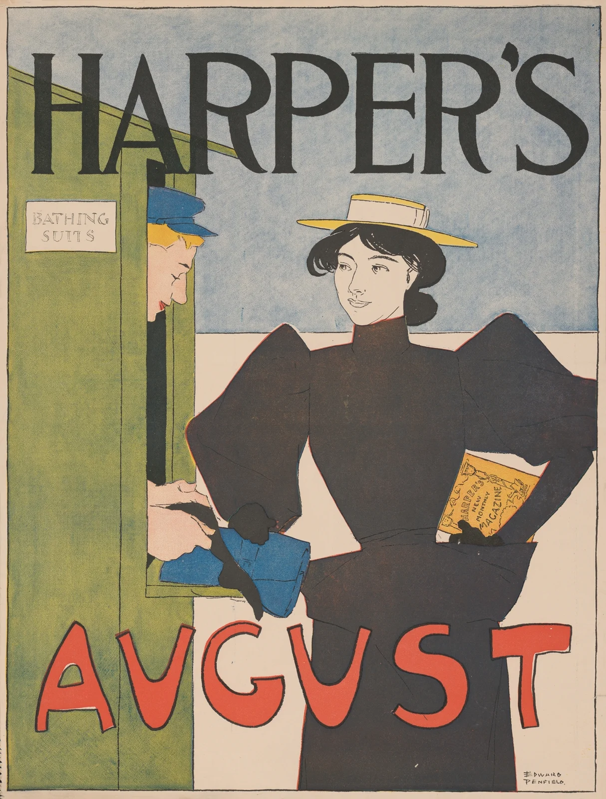 Harper’s August. av Edward Penfield