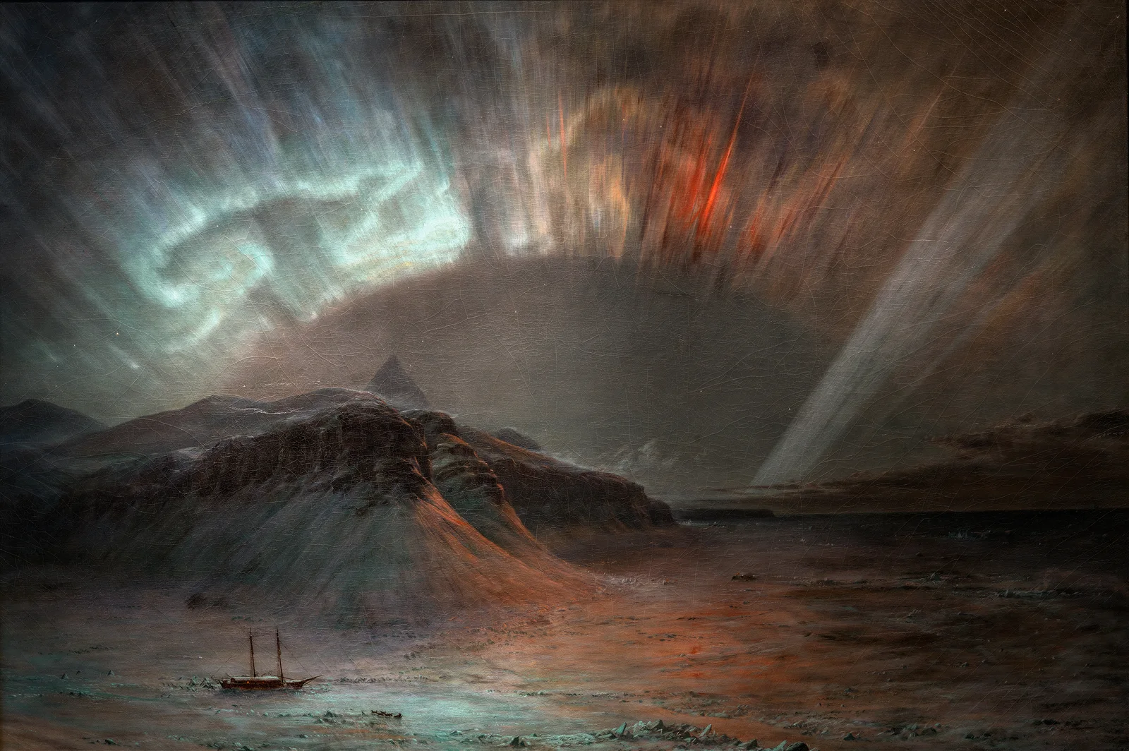 Aurora Borealis av Frederic Edwin Church