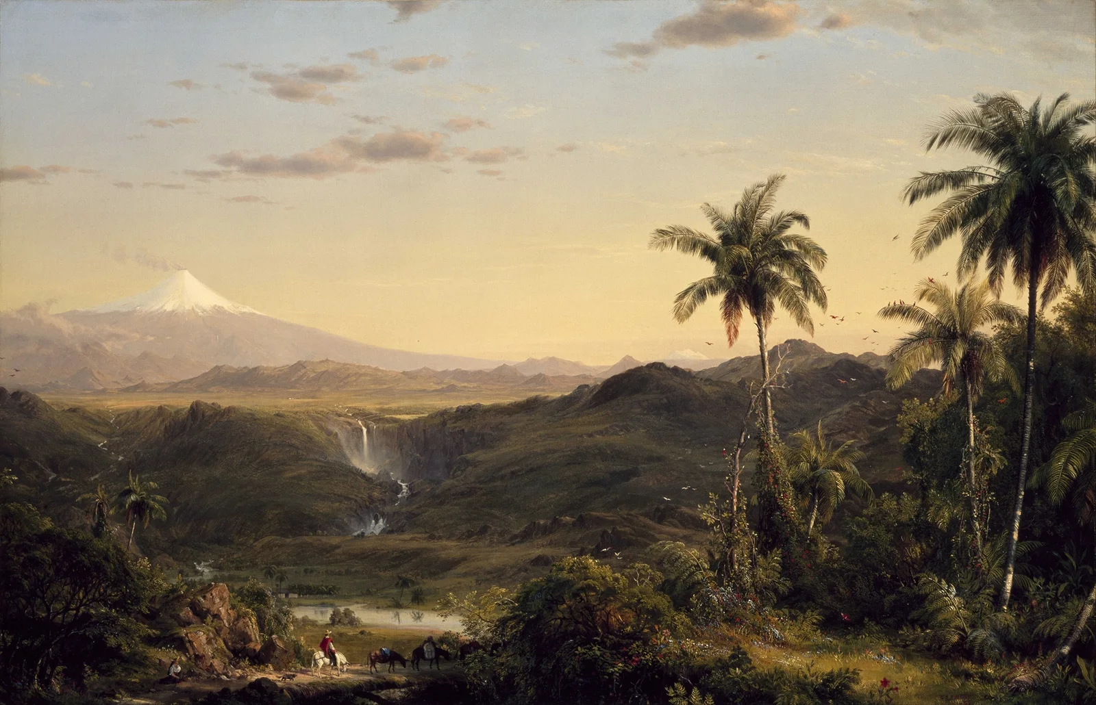 Cotopaxi, 1855 – nr 1 av Frederic Edwin Church