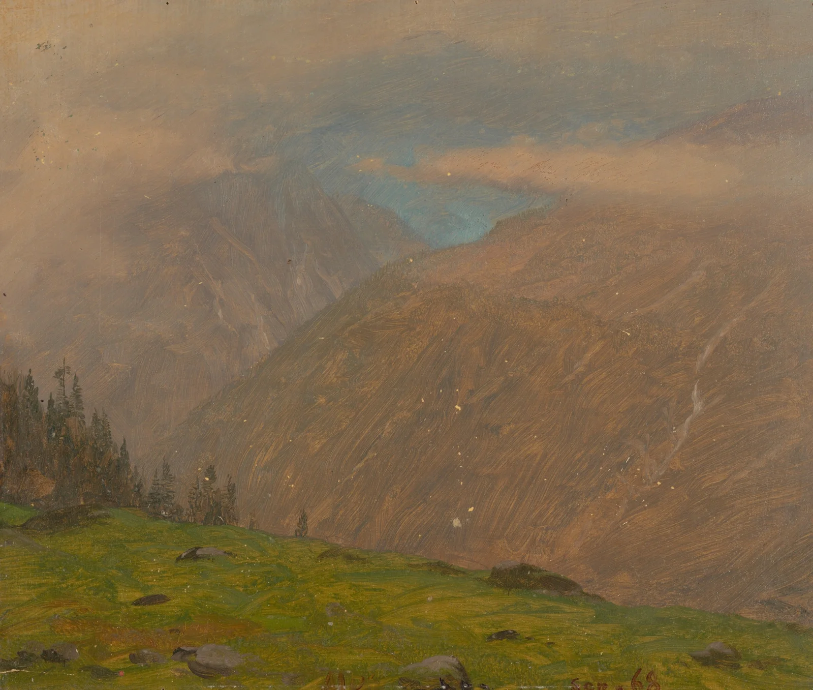 Italian Alps av Frederic Edwin Church