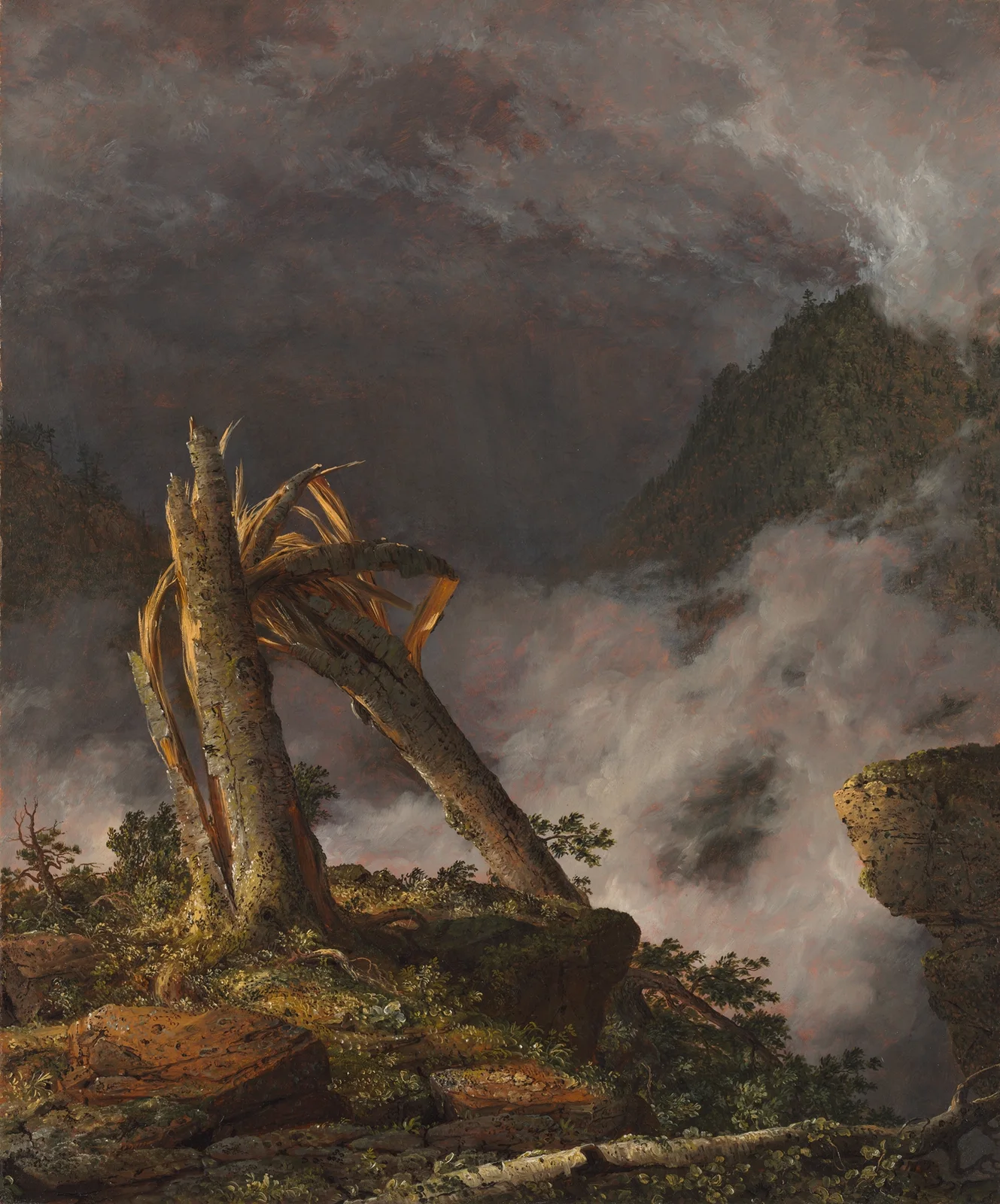 Storm in the Mountains av Frederic Edwin Church