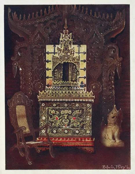 Asiatic furniture from the collection of Lord Curzon of Kedleston av Edwin Foley