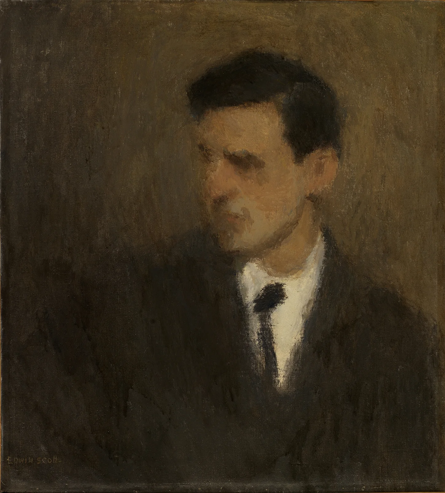 Portrait de Jeune Homme av Frank Edwin Scott