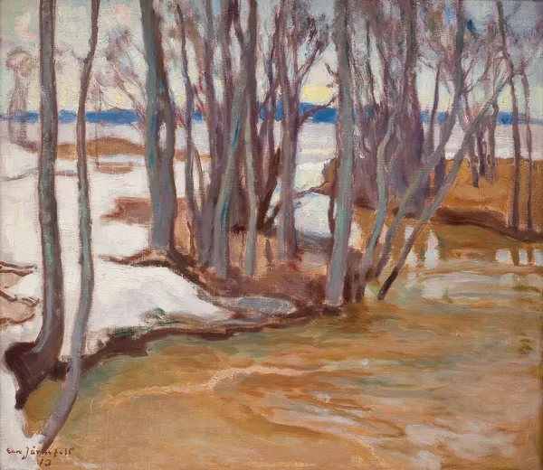 Spring Flooding in Tuusulanjärvi av Eero Järnefelt