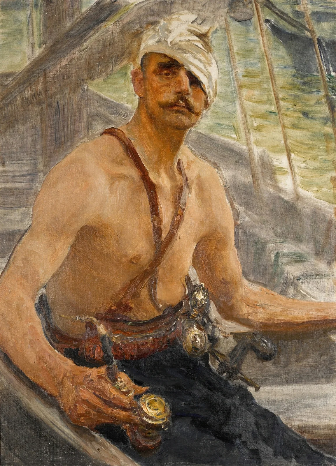Black Sea Cossack av Ilya Efimovich Repin