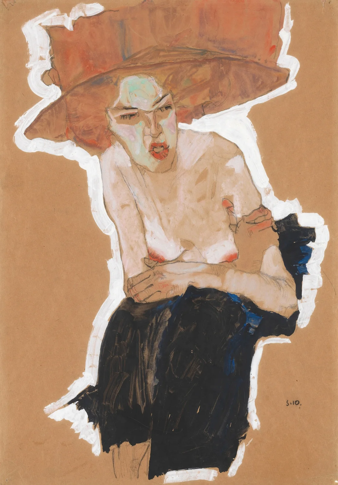Die Hämische av Egon Schiele