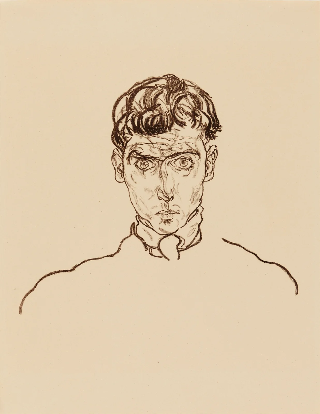 Paris von Gütersloh av Egon Schiele