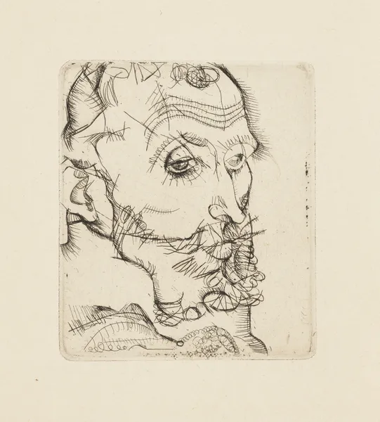 Portrait of Franz Hauer (Bildnis Franz Hauer), 1914 – nr 2 av Egon Schiele