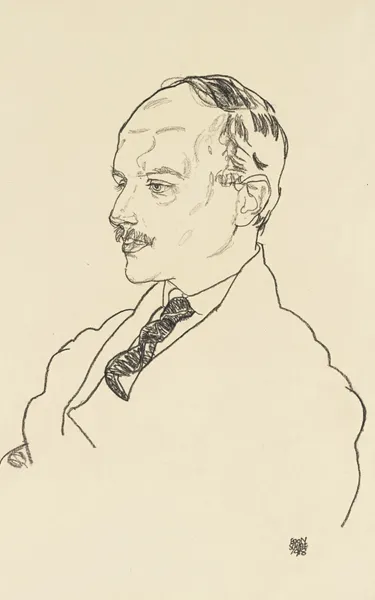 Portrait of Guido Arnot av Egon Schiele