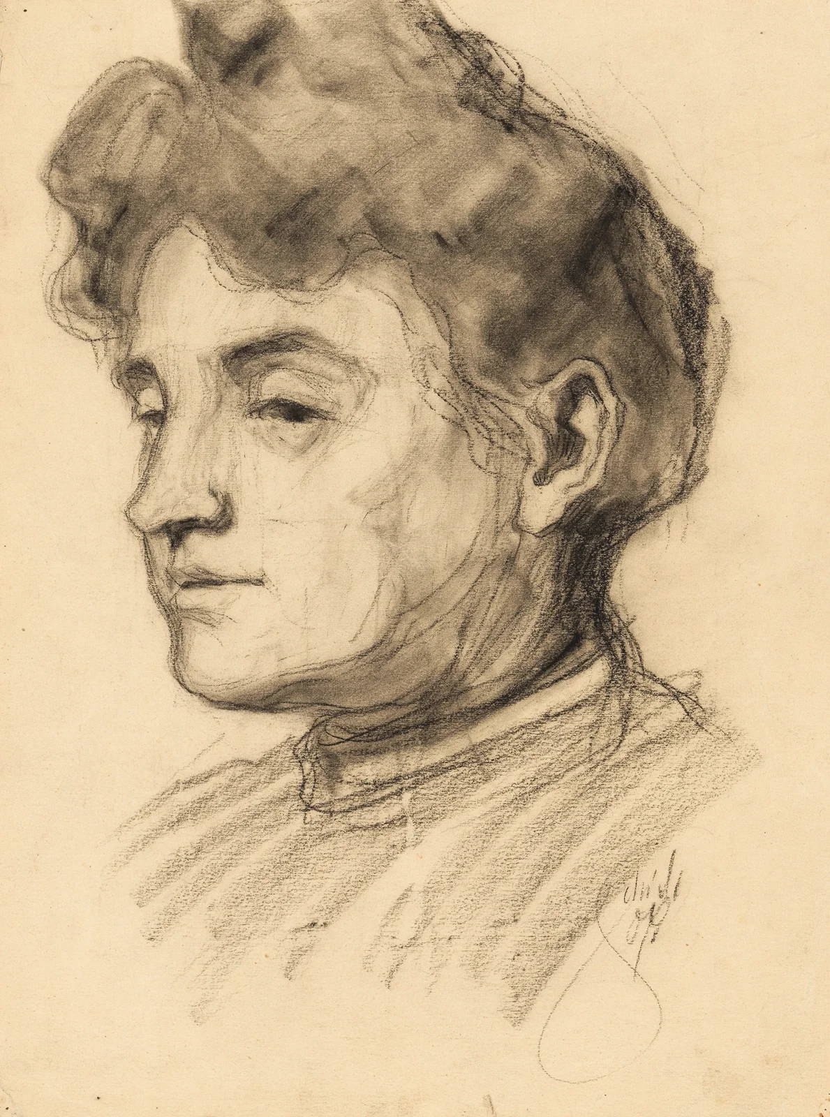 Porträt Marie Schiele av Egon Schiele