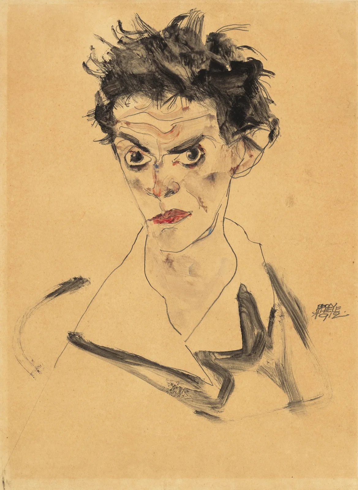 Self-Portrait, 1912 av Egon Schiele