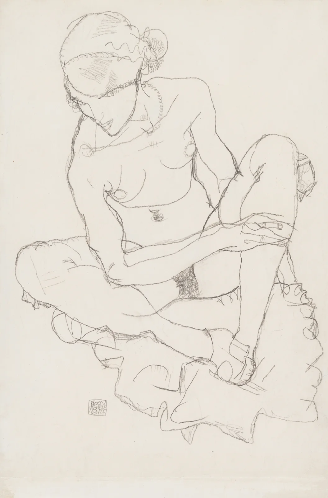 Untitled av Egon Schiele