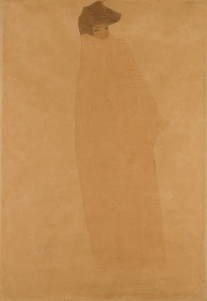 Verschleiertes Jahr (Veiled Year) av Egon Schiele