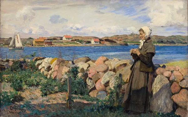 From the Norwegian Archipelago av Eilif Peterssen