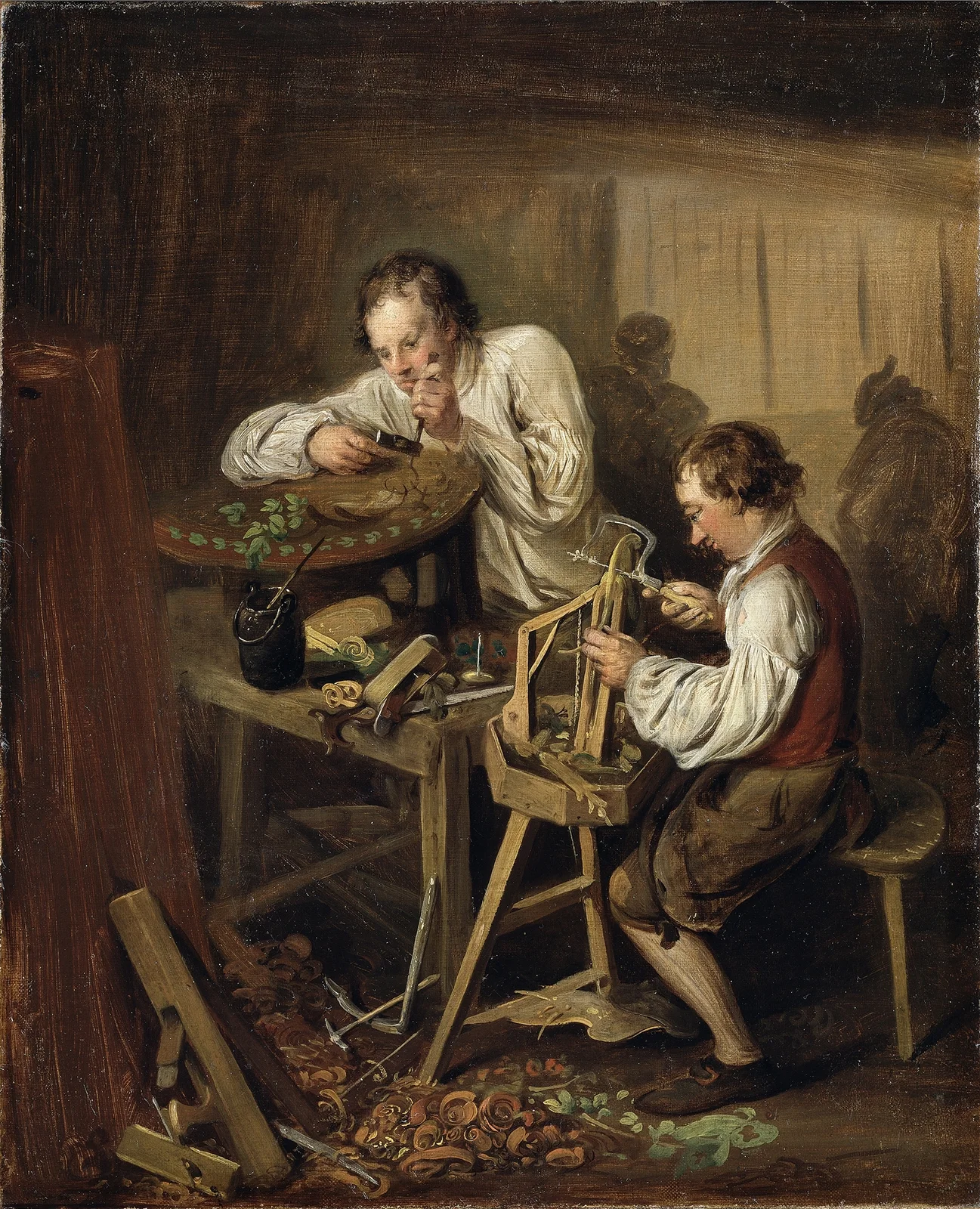 Ebonisterna (från 1768 till 1780) av Elias Martin