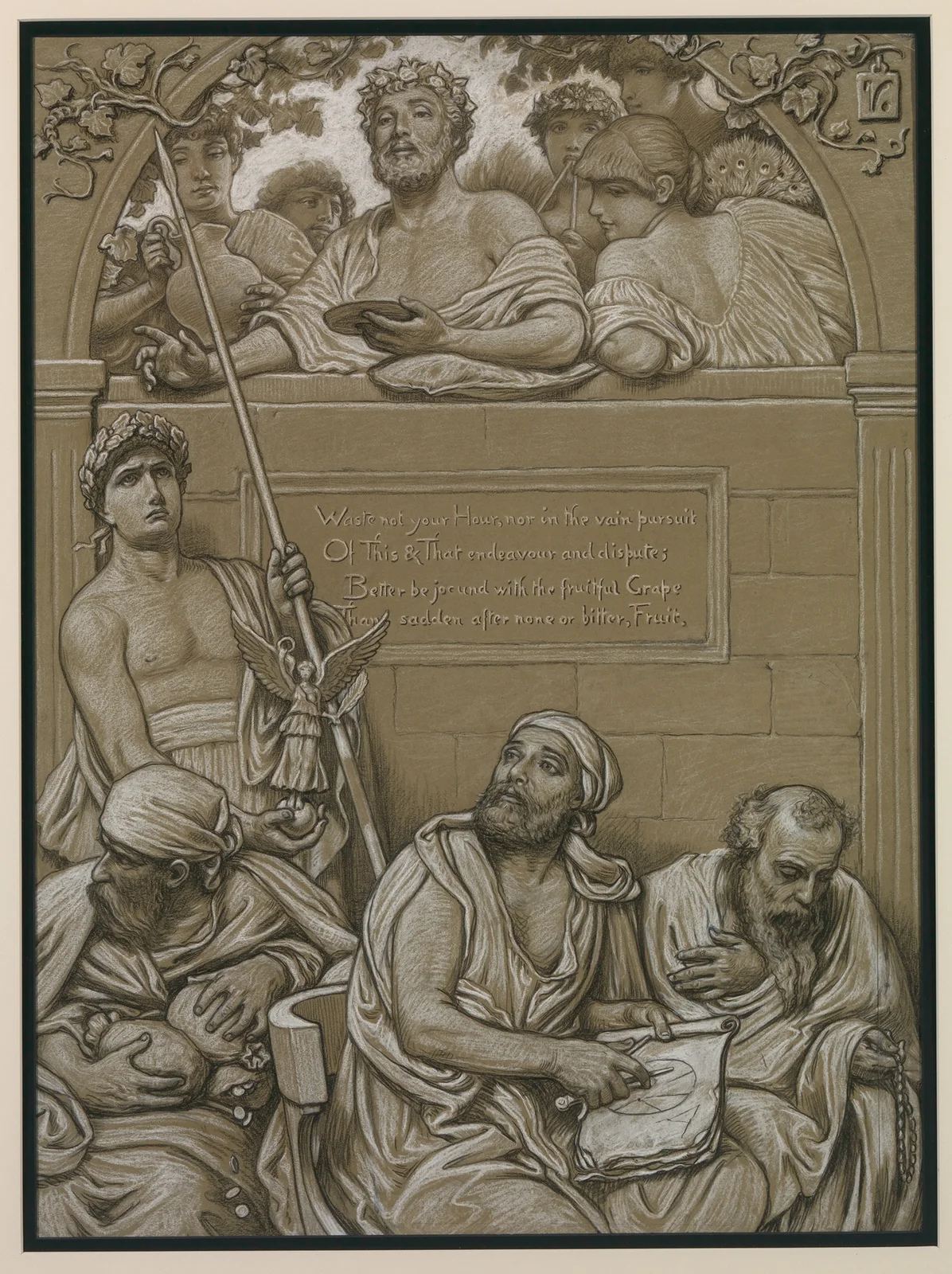 Frontispiece av Elihu Vedder