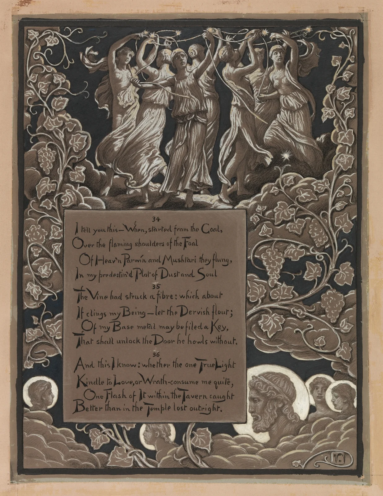 Omar’s Horoscope av Elihu Vedder