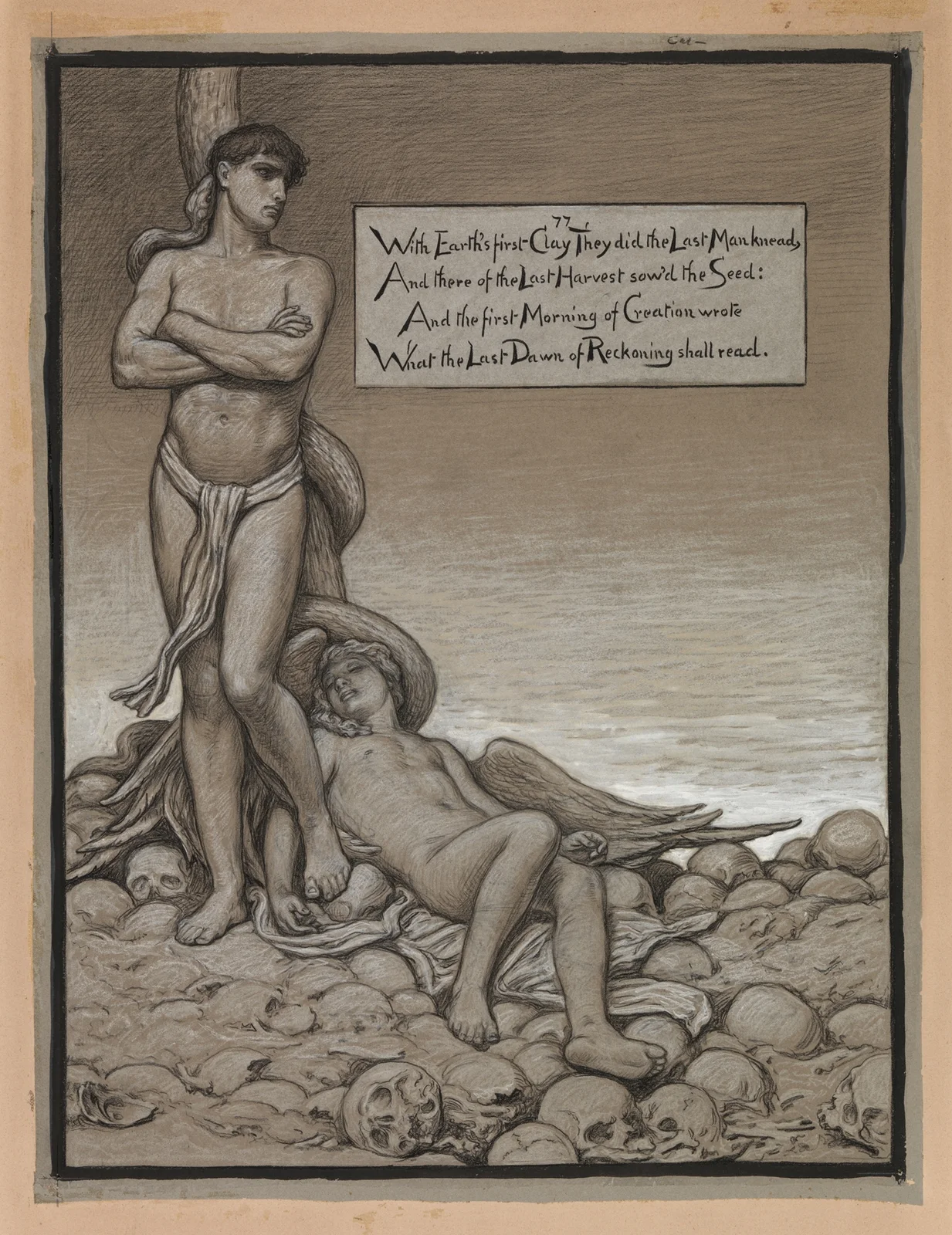 The Last Man av Elihu Vedder