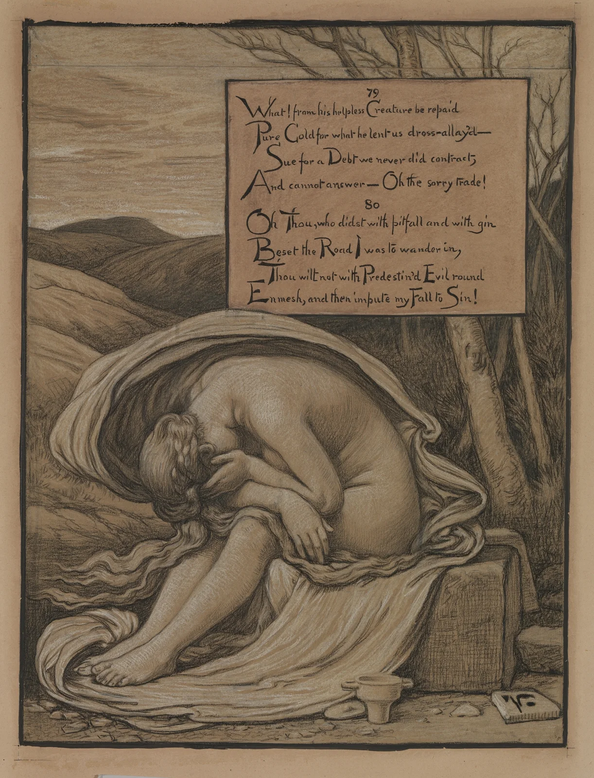 The Magdalen av Elihu Vedder