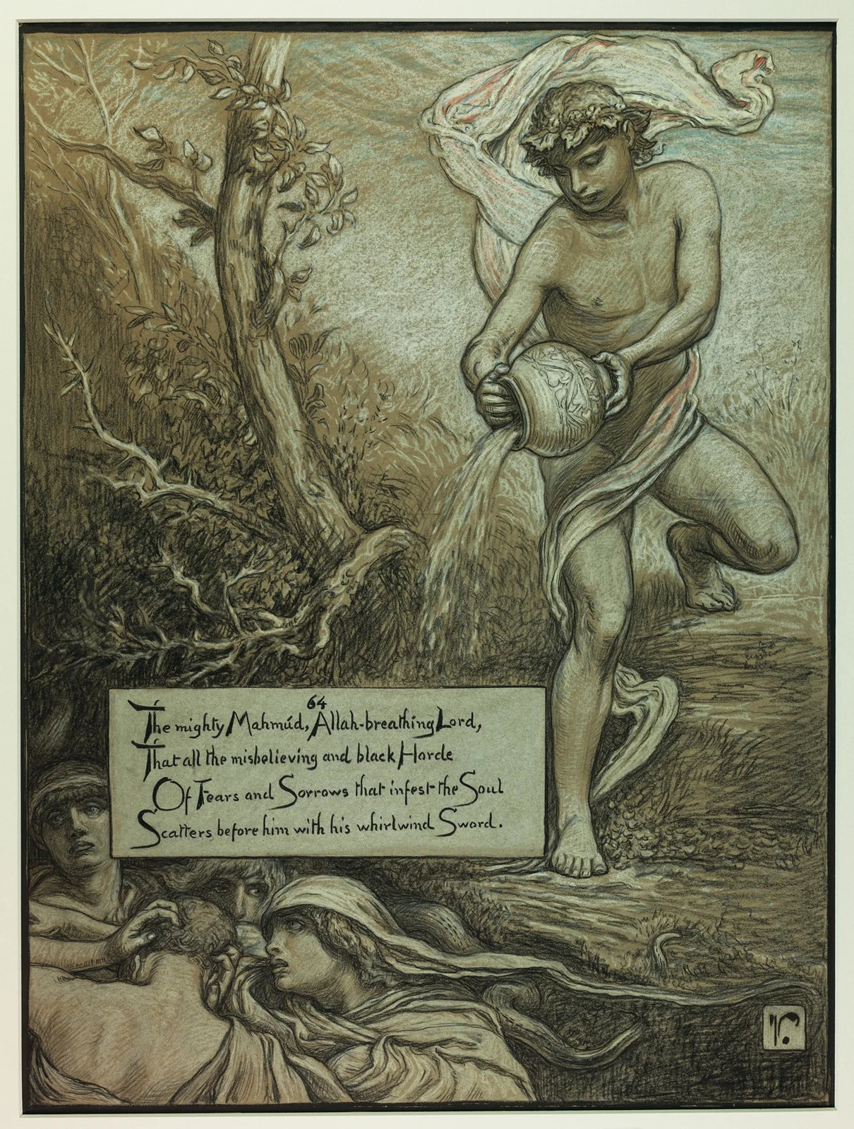 The Mighty Mahmud av Elihu Vedder