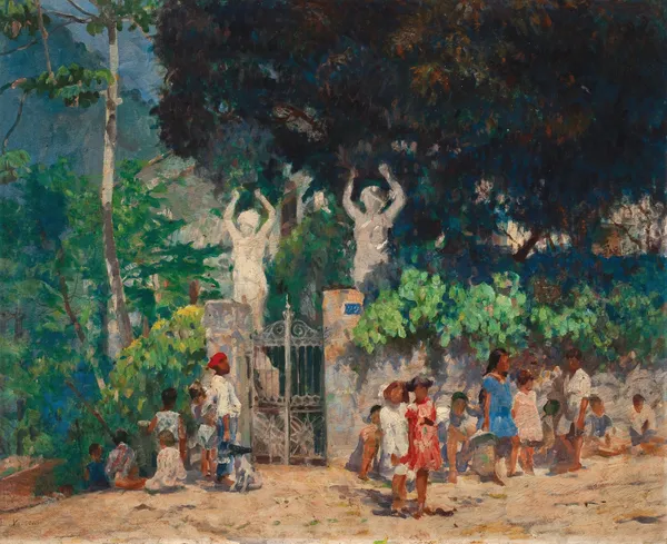 A caminho da escola av Eliseu Visconti