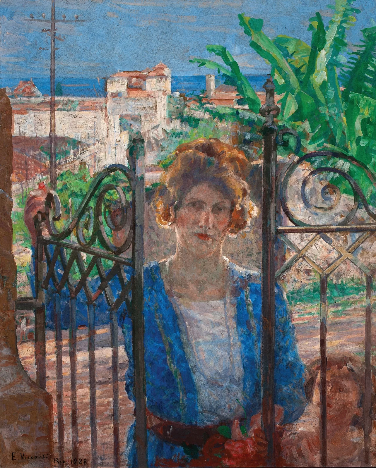 A visita av Eliseu Visconti