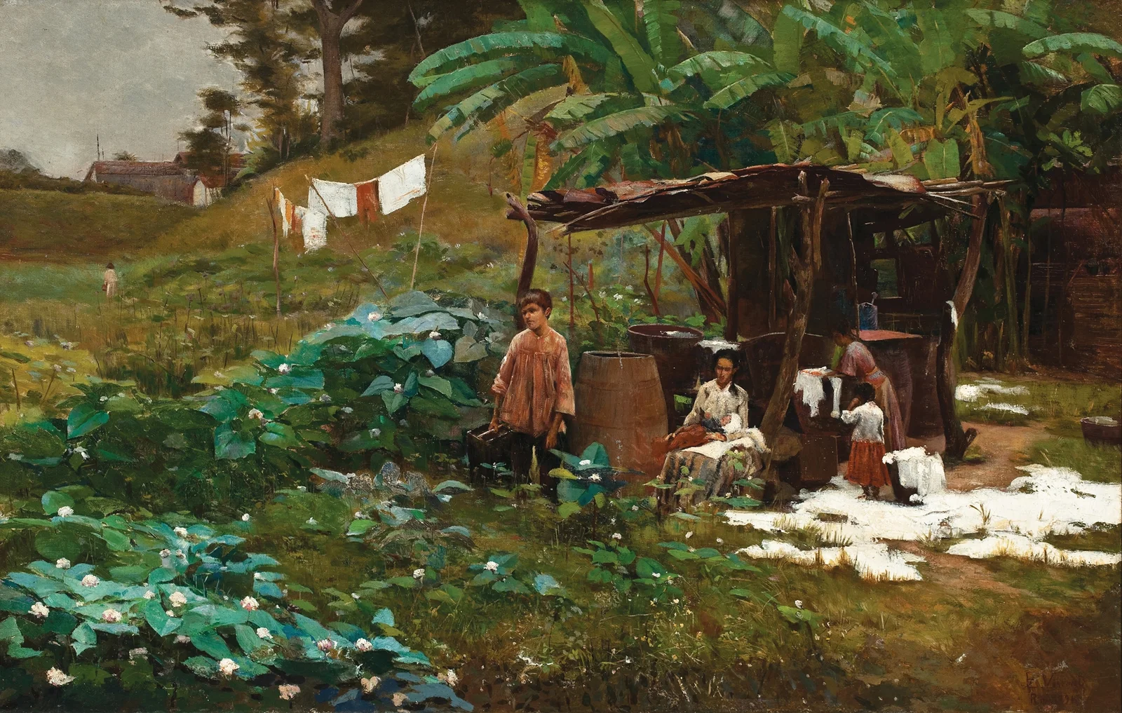 As lavadeiras av Eliseu Visconti