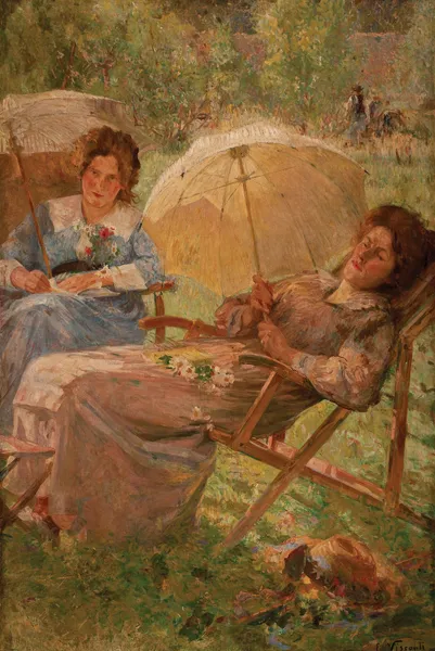 Cura de sol av Eliseu Visconti