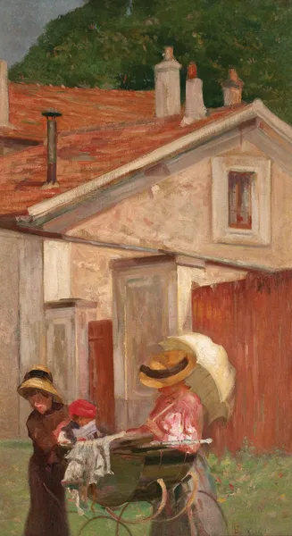 Minha família em Saint Hubert av Eliseu Visconti