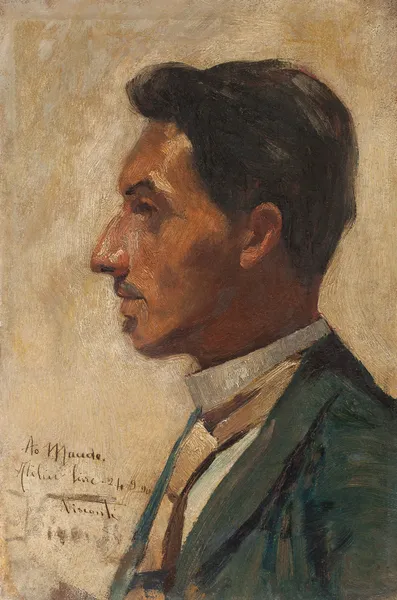 Retrato de Macedo av Eliseu Visconti
