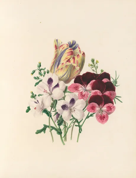 The fête of the flowers Pl.03 av Jane Elizabeth Giraud